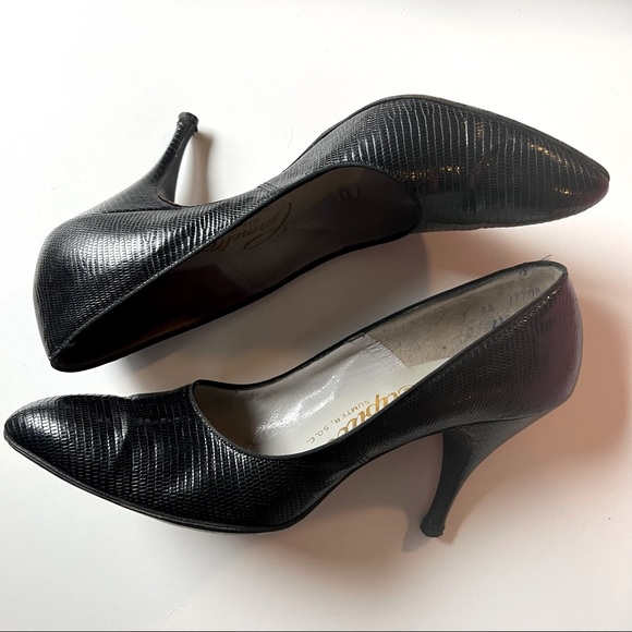 Shoes - Vintage Genuine Lizard Pump/heels by The Capitol from Sumpter S.C. 7